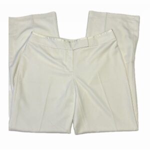 White House Black Market Winter White Pants Size 14L